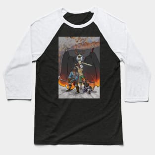 Strongarm & Lightfoot: Scratching a Lich Baseball T-Shirt